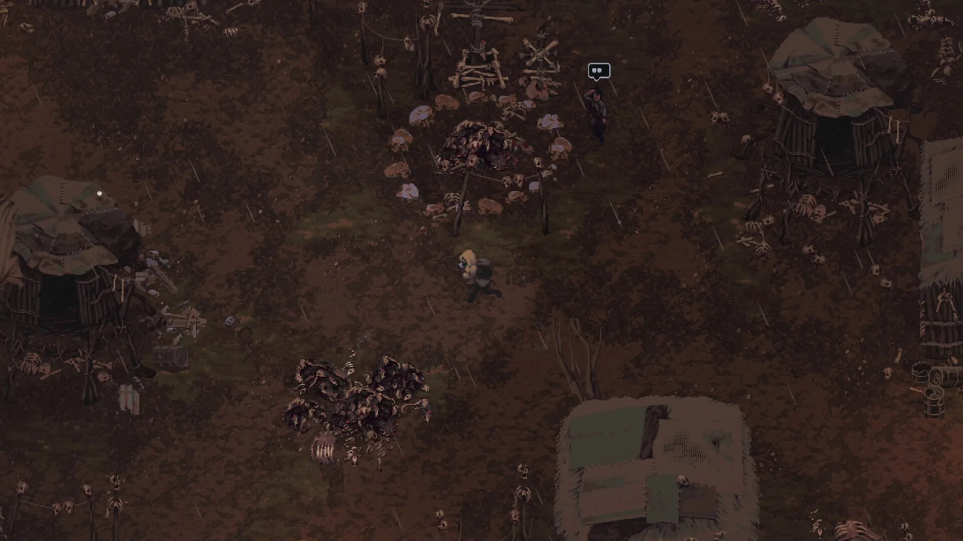 Scavland running on handheld device with tactical HUD